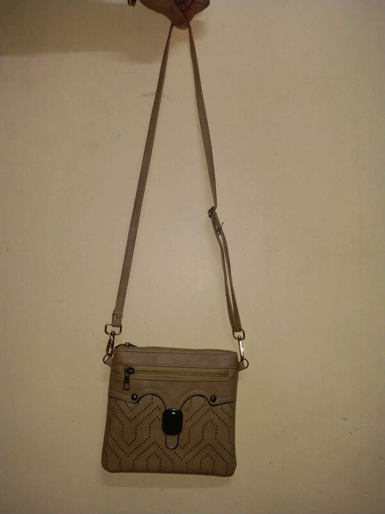 Tan Sling Bag