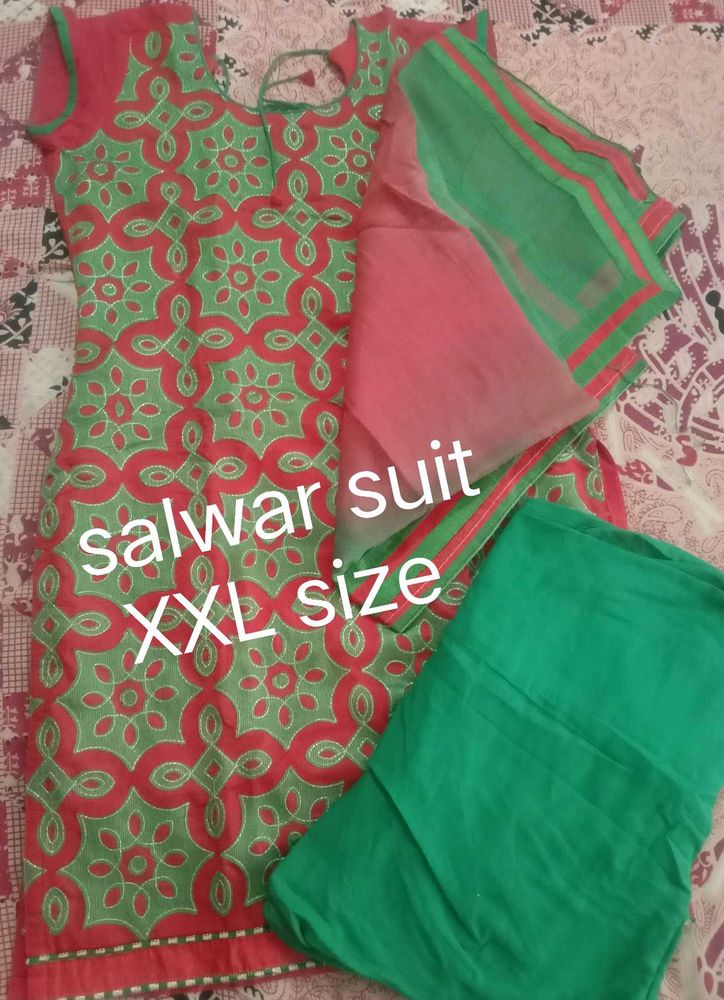 Embroidered Salwar Suit Set