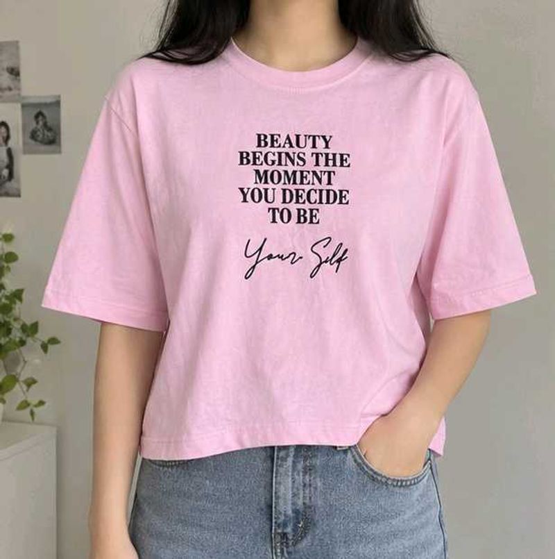Pink Graphic T-Shirt