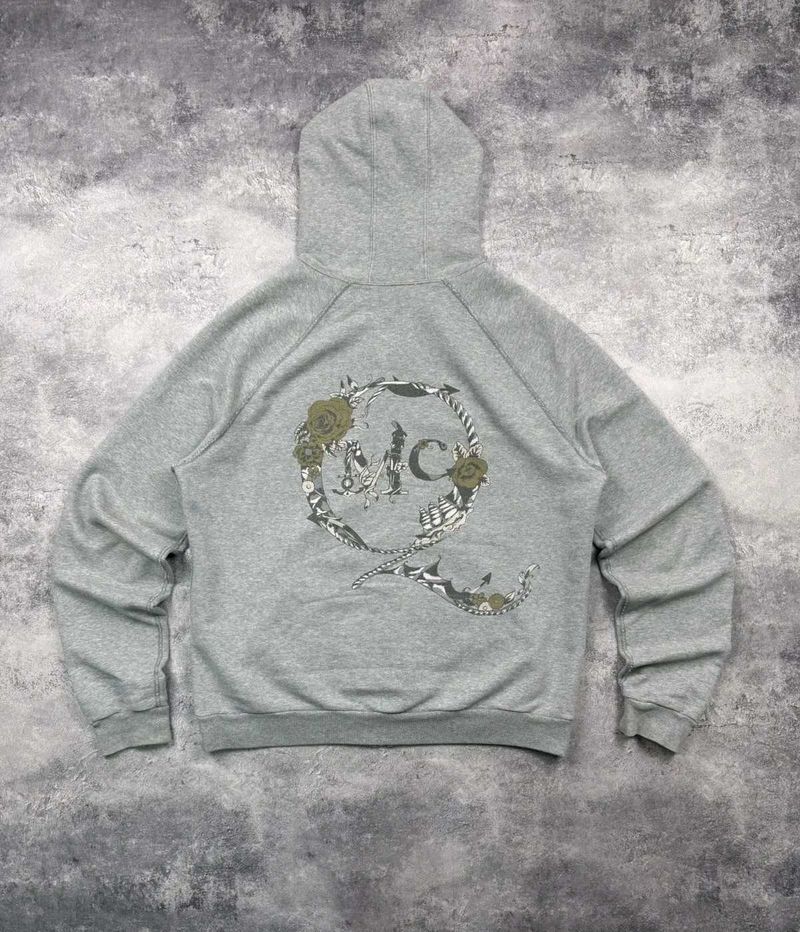 alexander McQueen grey hoodie