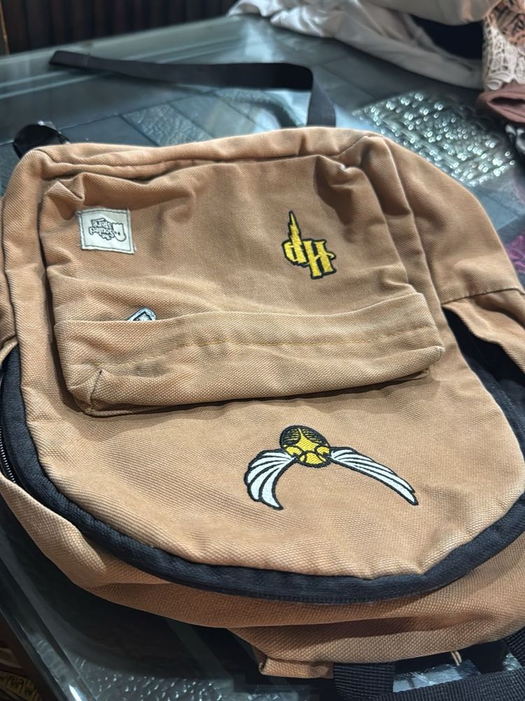 Harry Potter Embroidered Backpack