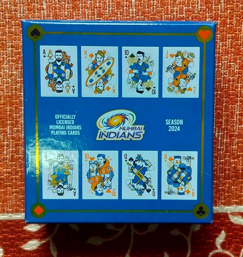 Mumbai Indians Playing Cards Season 2024