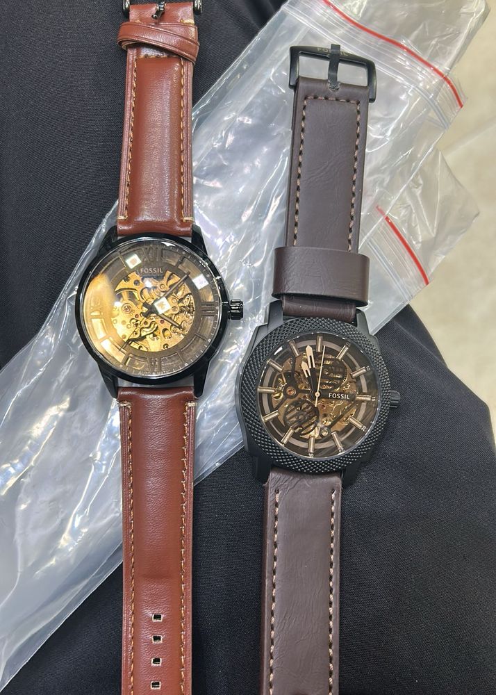 Fossil Automatic Skeleton Dial Watches