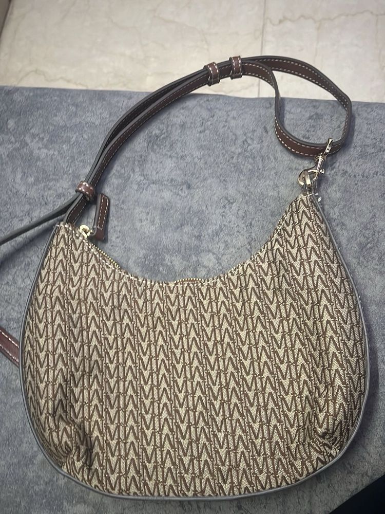 Chic Monogrammed Shoulder Bag