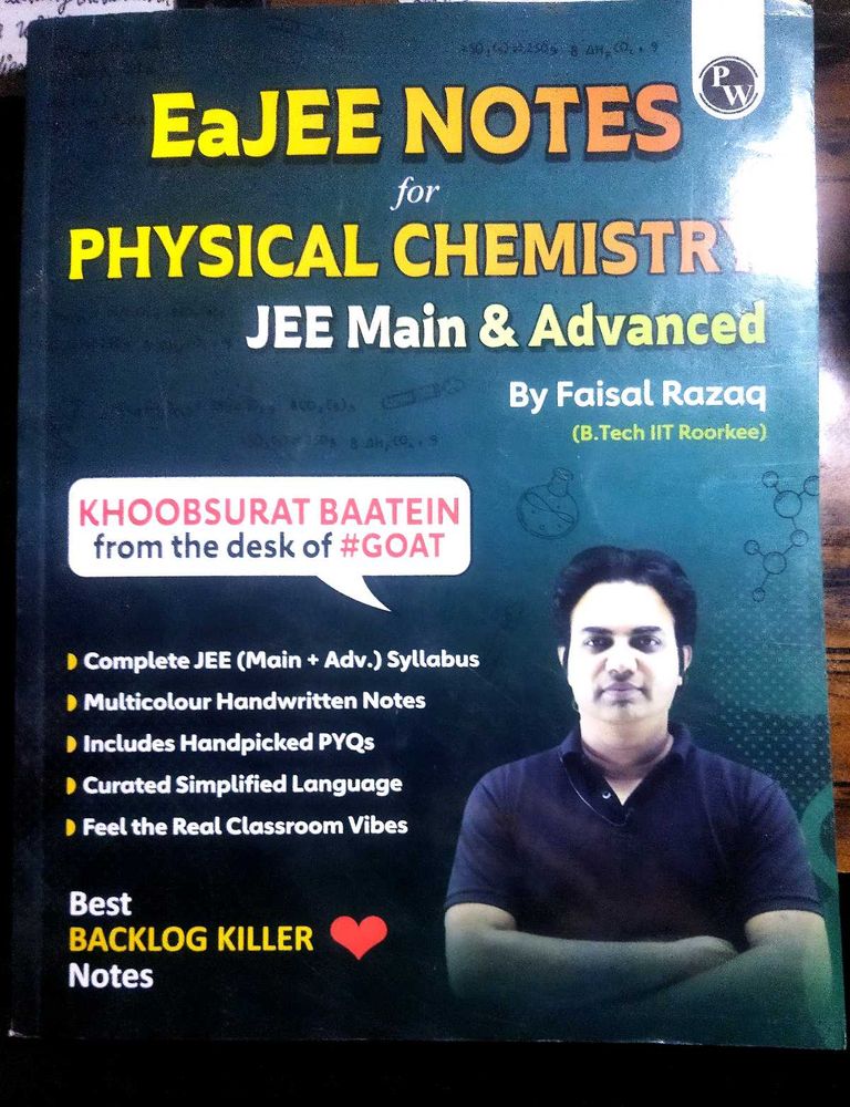 PW EaJEE Notes for Physical Chemistry