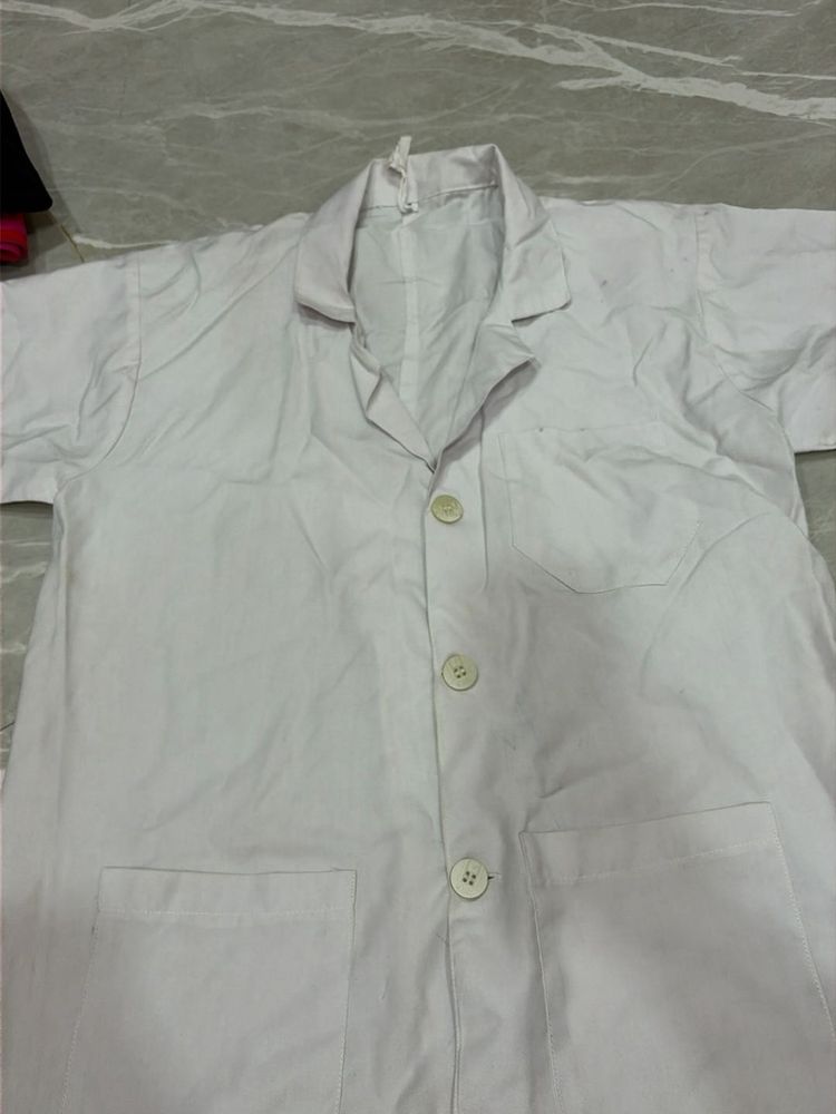 White Lab Coat Jacket