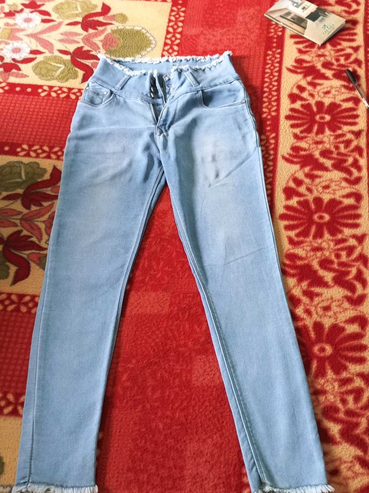 Light Blue Denim Jeans