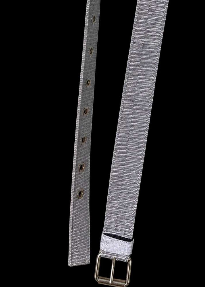 Stylish Grey Fabric Belt