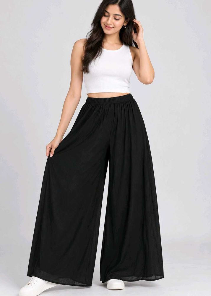 Women's Black Palazzo Pants
