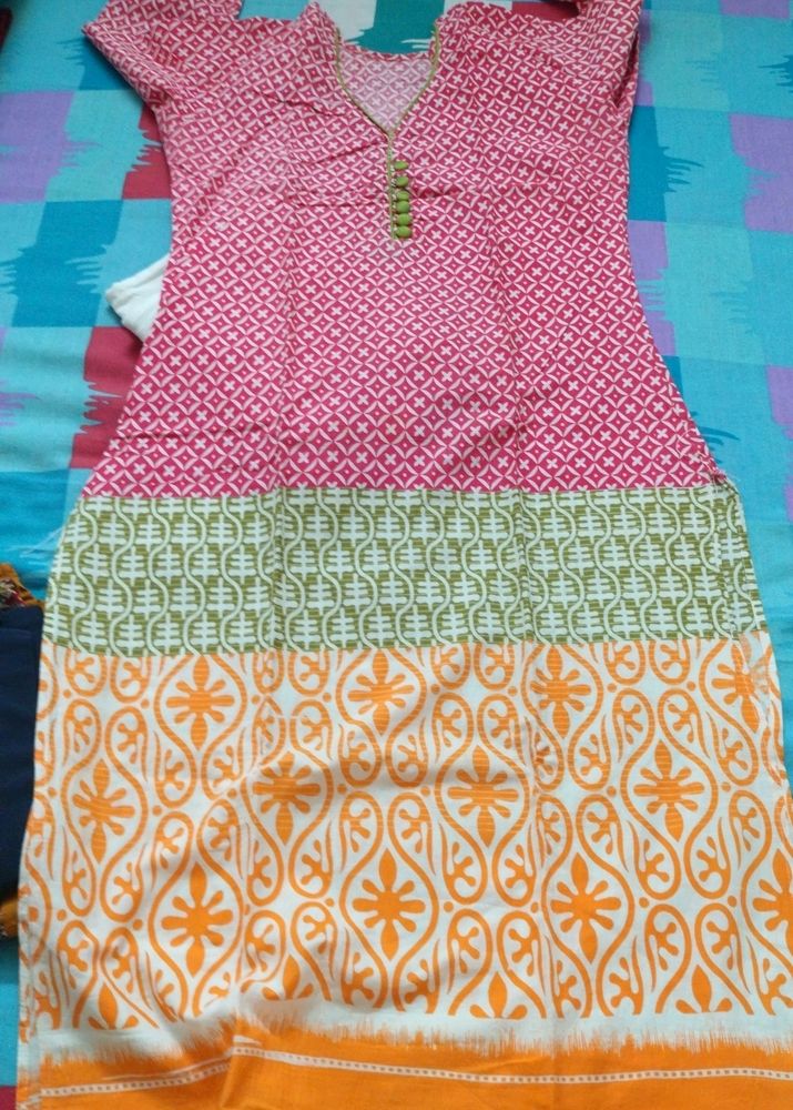 new Colorful Print Summer kurti