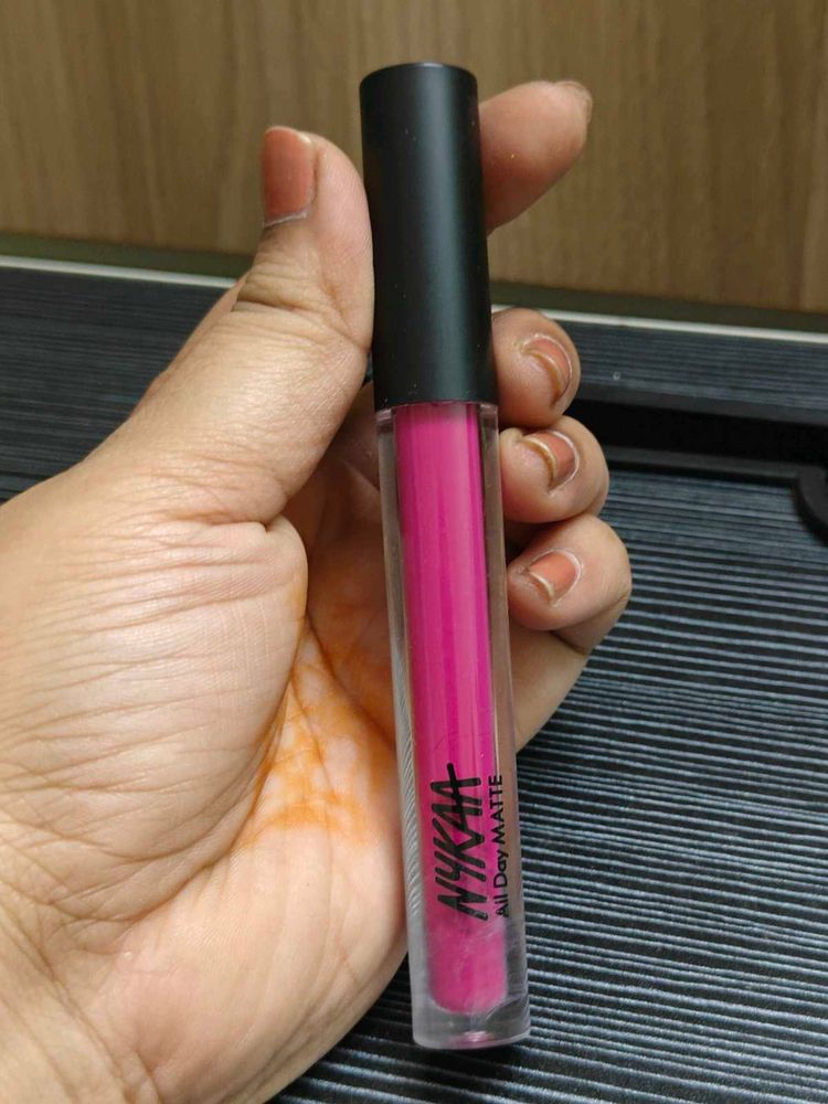 Nykaa All Day Matte Lipstick - Pink