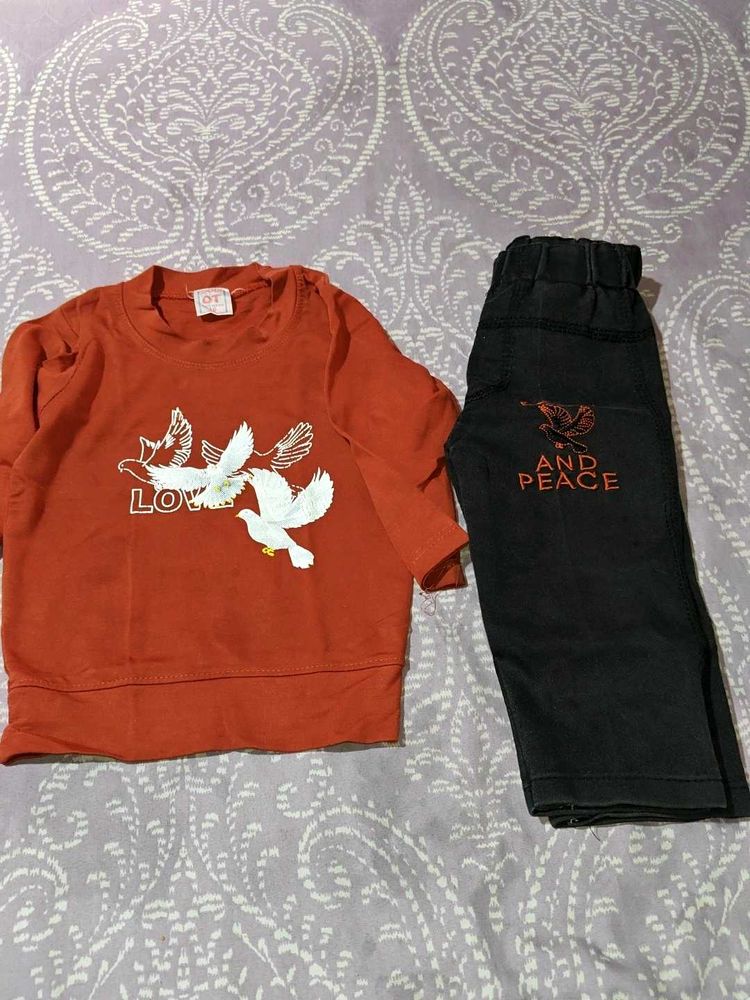Baby Love and Peace Outfit