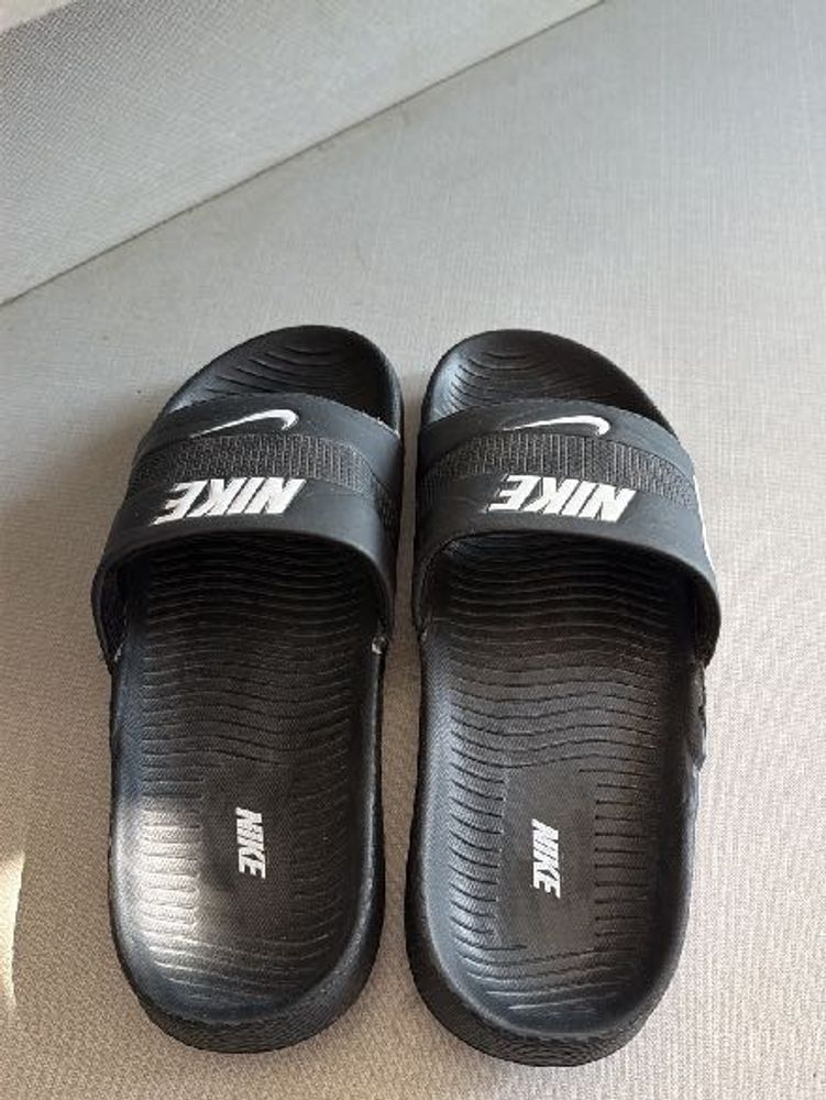 Nike Black Slide Sandals