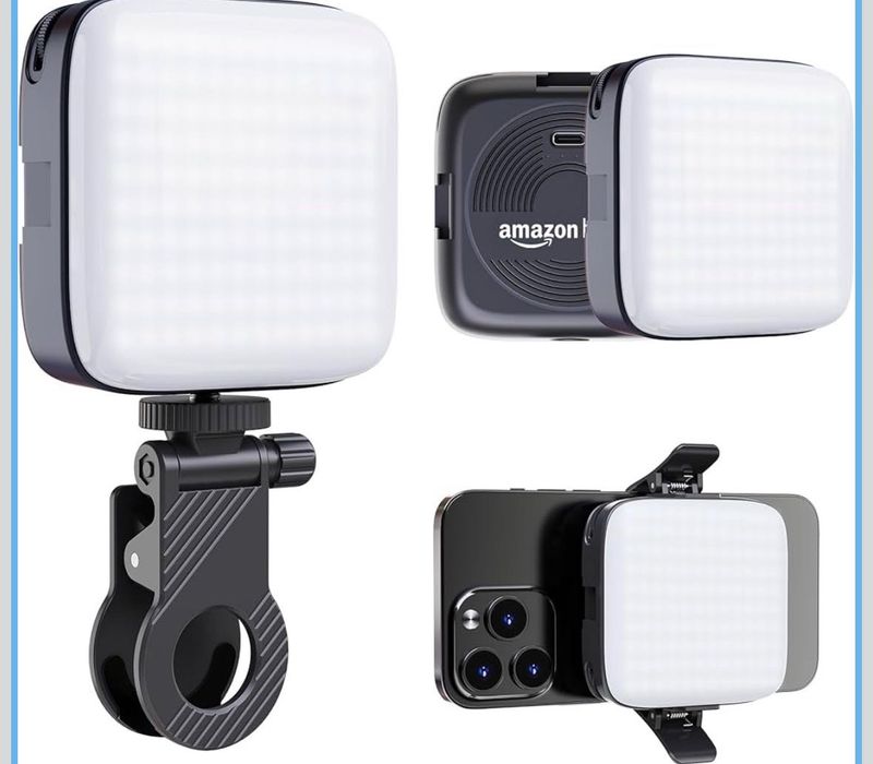 Portable LED Selfie Ring Light for Phone