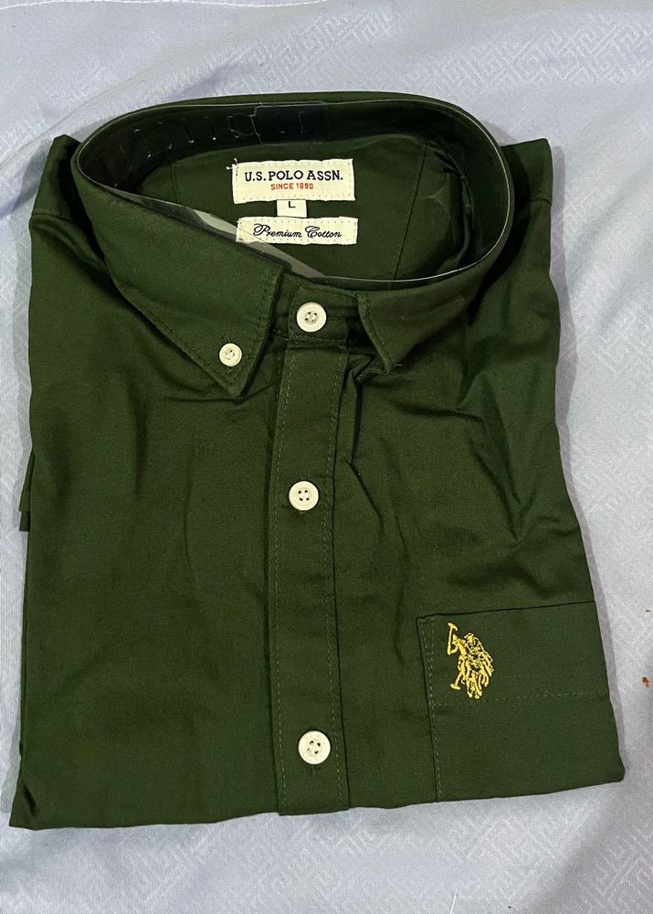 100% OG US.Polo.Men'sCasualShirtPremium mall piece
