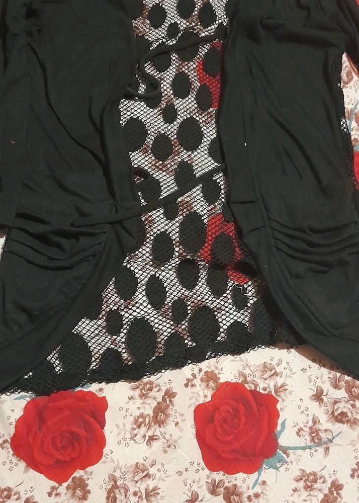 Stylist Shrugg Or Women Jacket.. 2 Pocket Black Colour