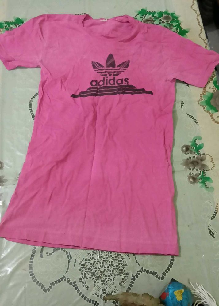 Pink Adidas T-Shirt