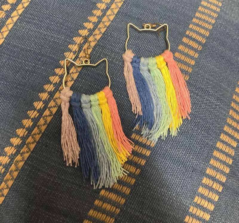 cat earrings