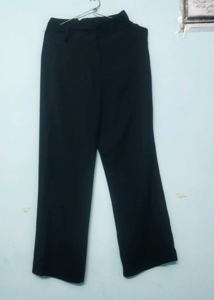 Classic Black Wide Leg Pants
