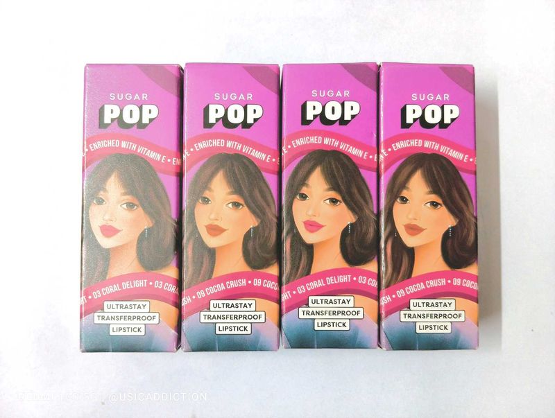 🔻Sugar Pop kiss proof Lipstick 💋💄