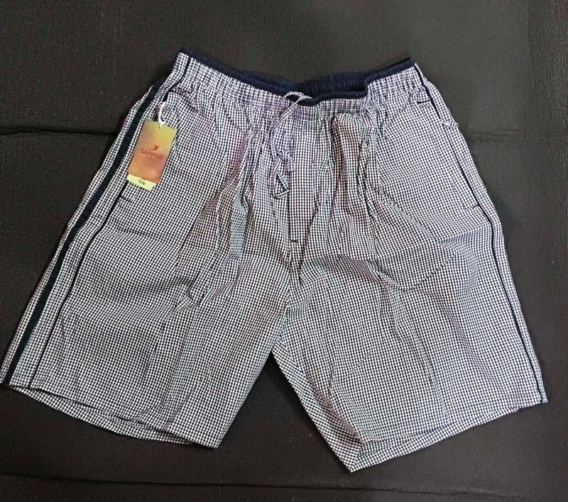 Checked Casual Shorts