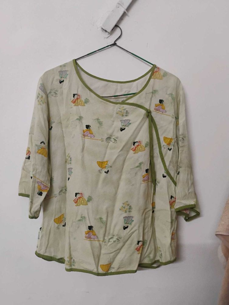 aesthetic cute top cheongsam