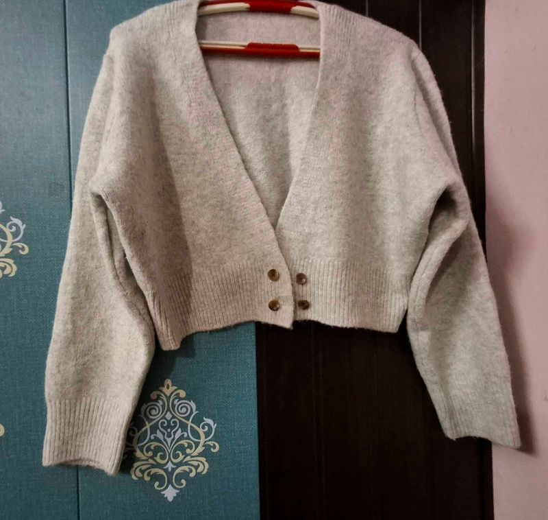 Grey Cardigan
