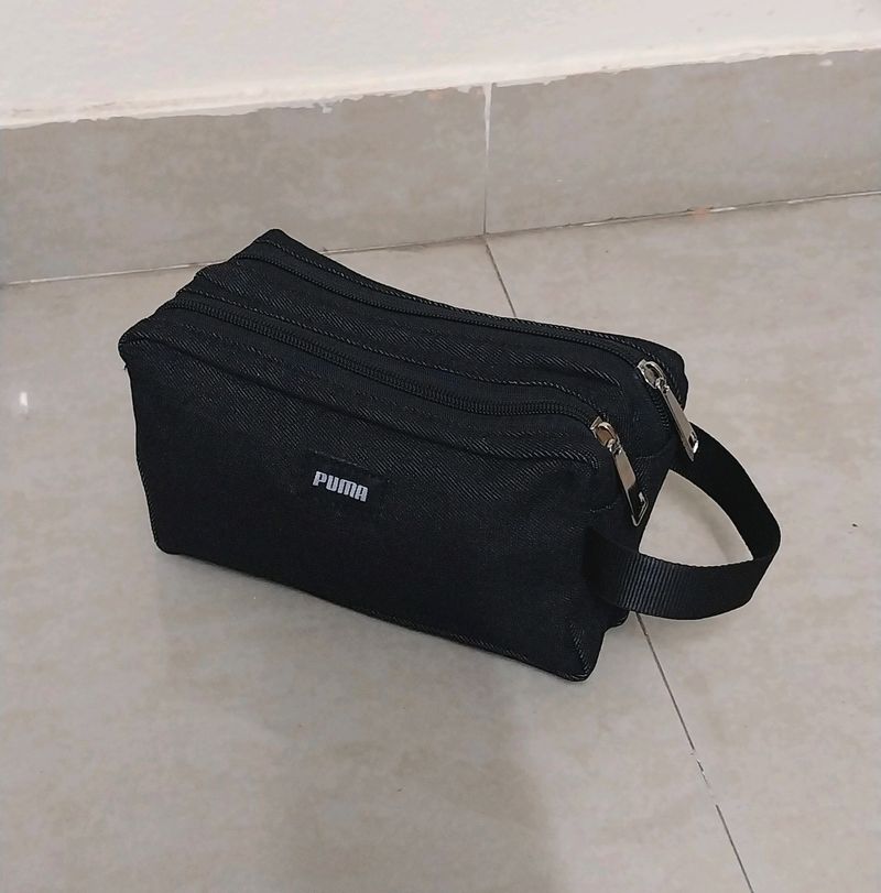 🆕️2 Chain Black Jeans Pouch