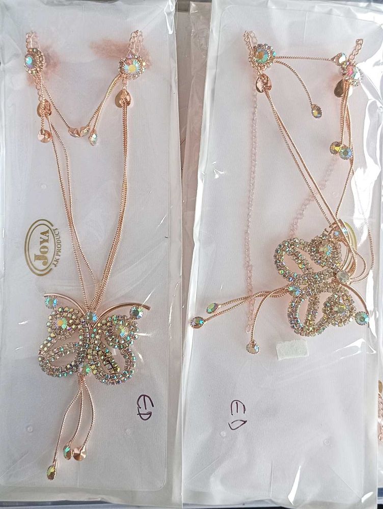 Elegant Butterfly Pendant Necklace