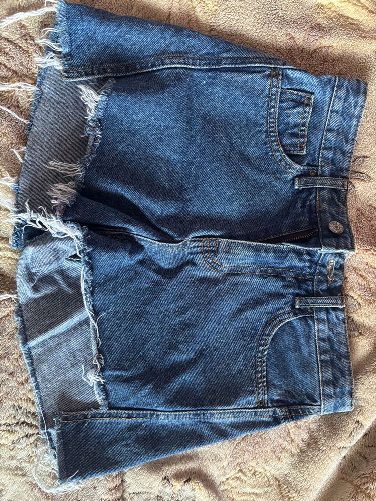 Blue Denim Shorts