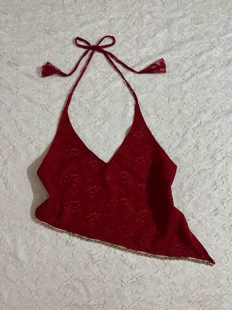 Combo of desi baddie halter tops