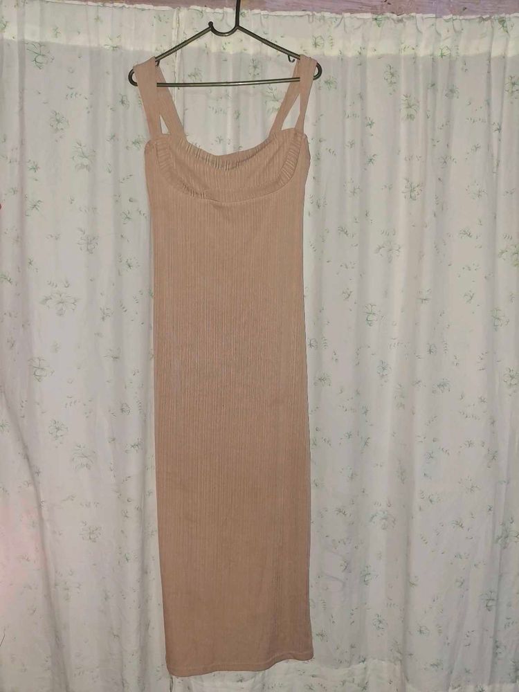 Ribbed Midi Dress