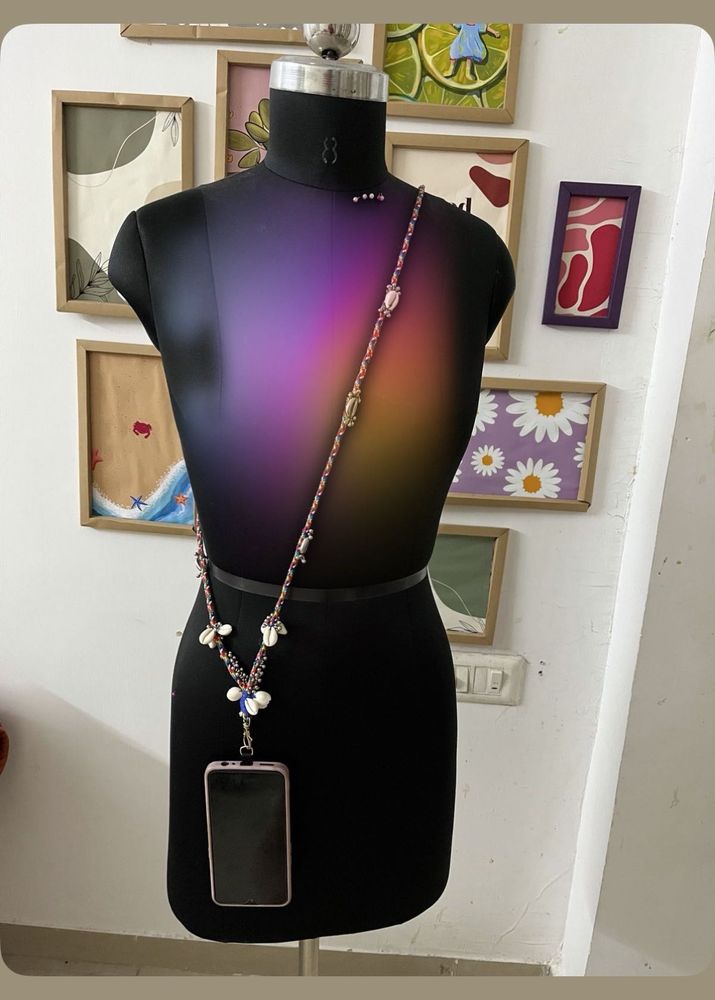 Boho Beaded Phone Lanyard