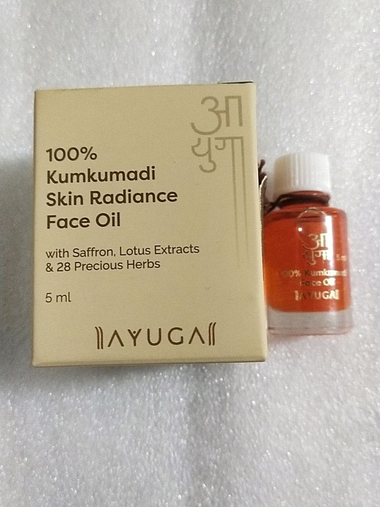 100% Kumkumadi Skin Radiance Face Oil