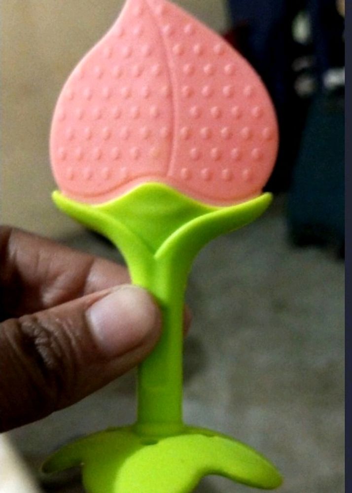 Strawberry Teether Toy