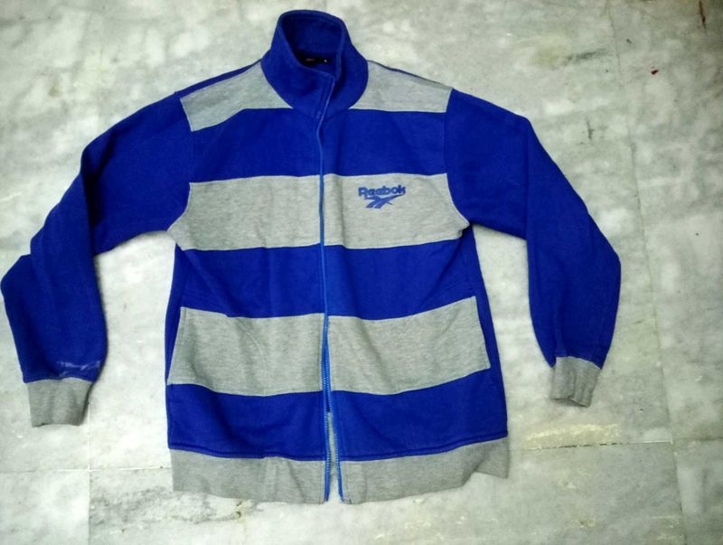 Reebok Blue &amp; Grey Jacket