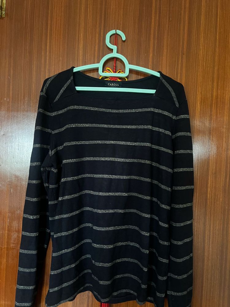 Striped Long Sleeve Top