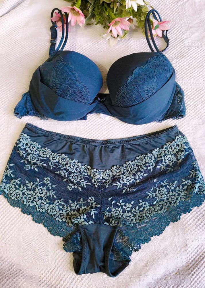 Lace  detail Lingerie Set 👍