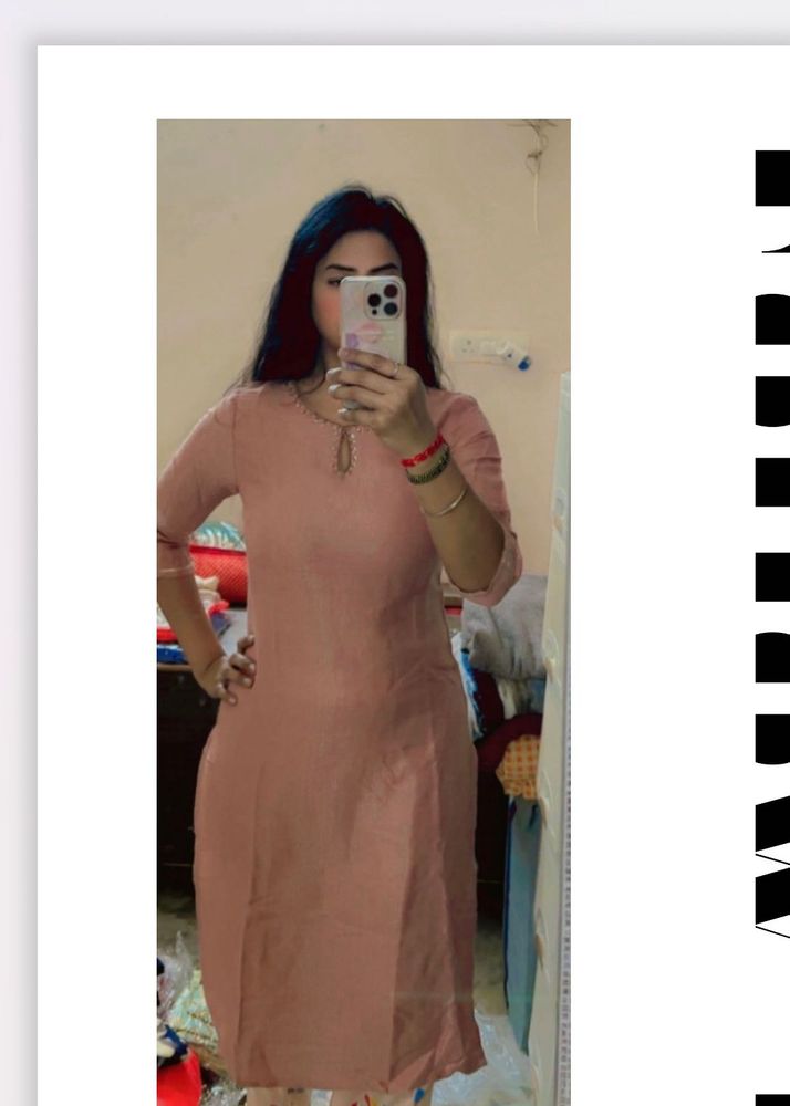 Elegant Pink Kurta for Women