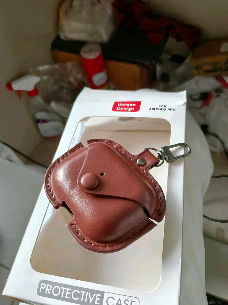 Airpods Pro Leather Protective Case