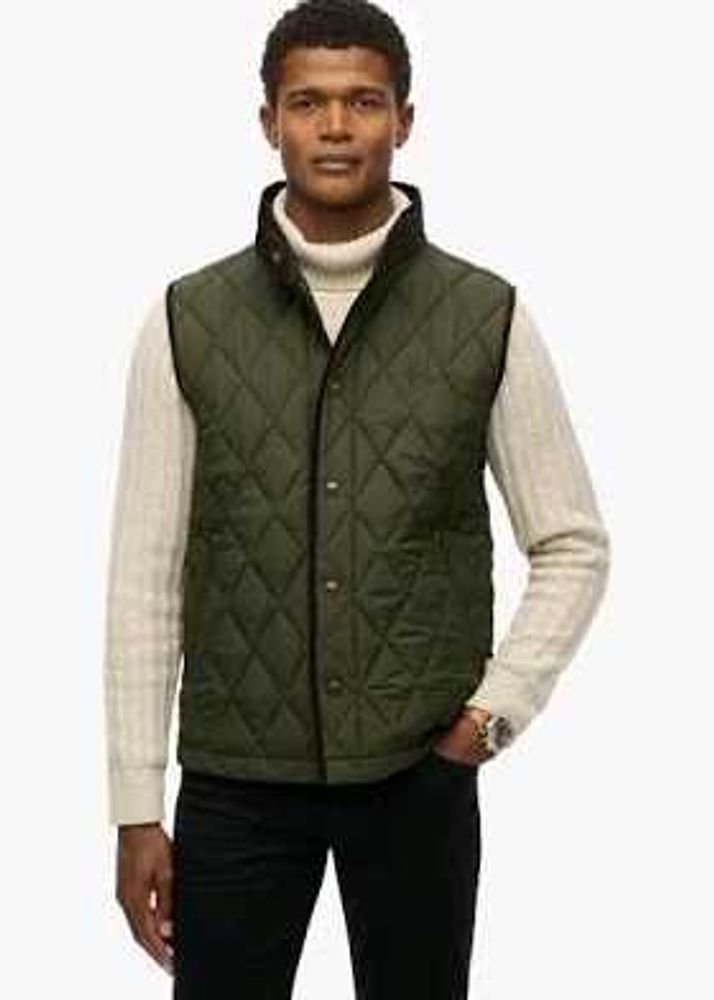 Olive Green Vest Jacket