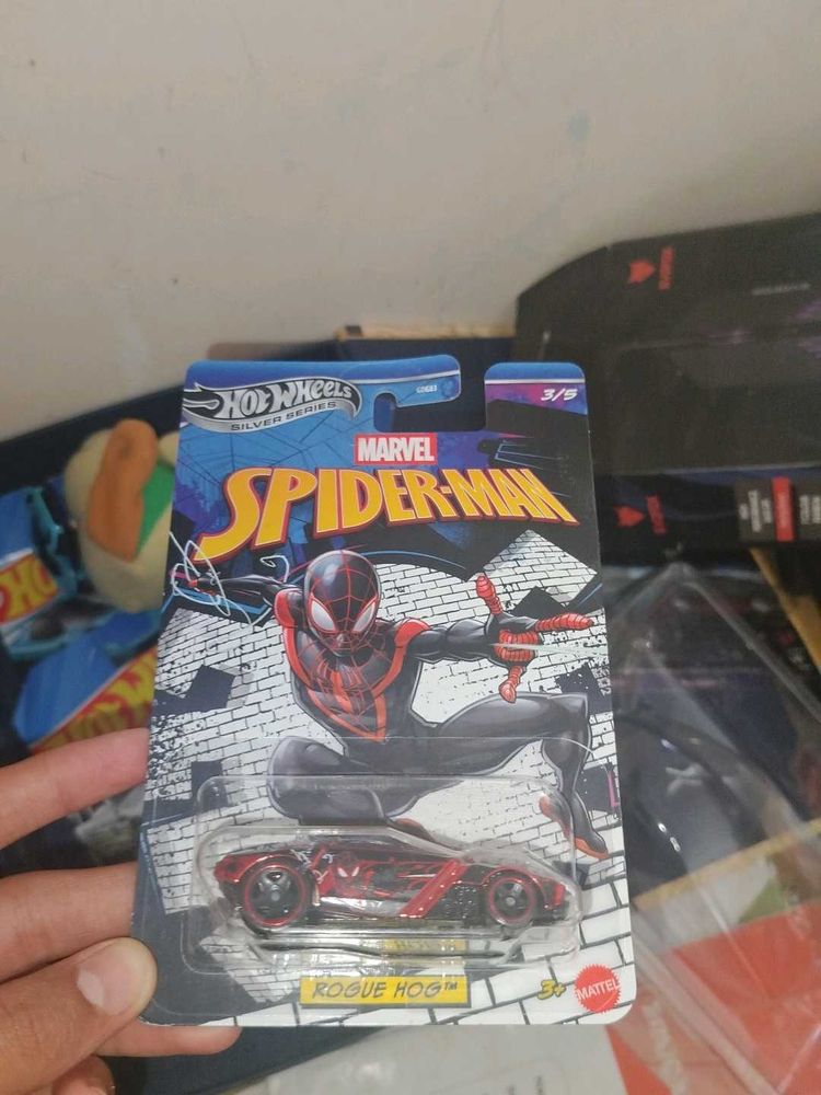 Hot Wheels Marvel Spider-Man Rogue Hog NO COINSS