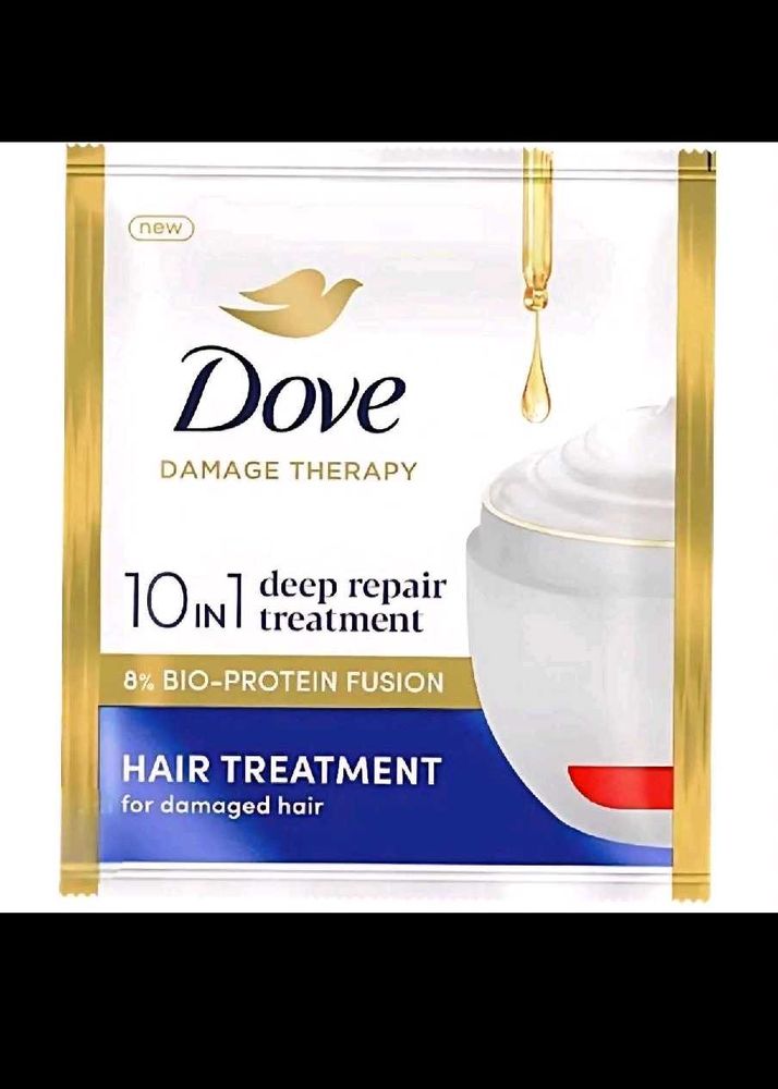 Dove 10-in-one  Hair Treatment packet of