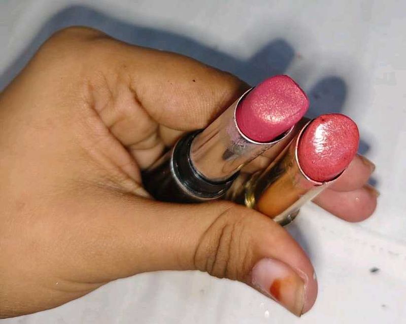 Two Pink Lipsticks