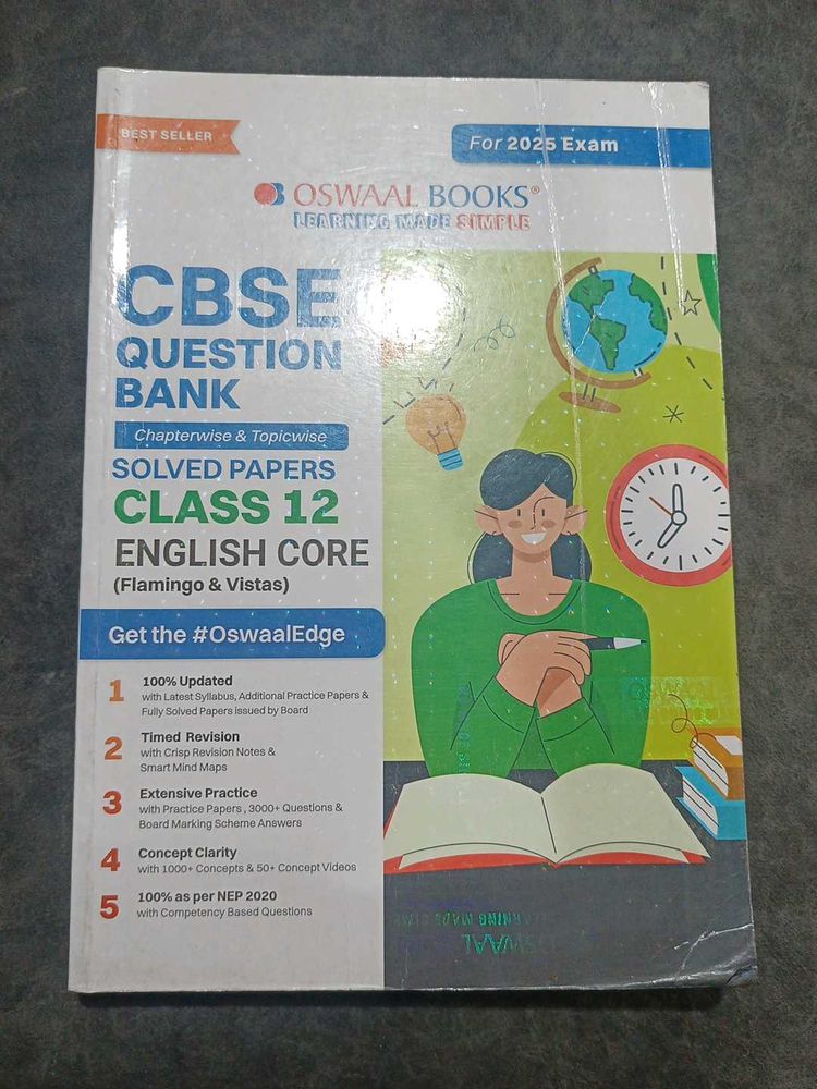 CBSE Class 12 English Core Question Bank
