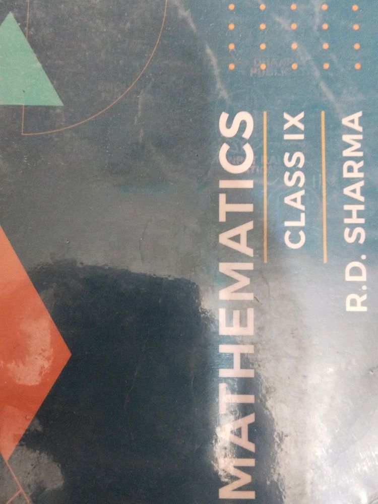 Books > Textbooks | Class IX MATHEMATICS RD SHARMA LATEST EDITION | Freeup
