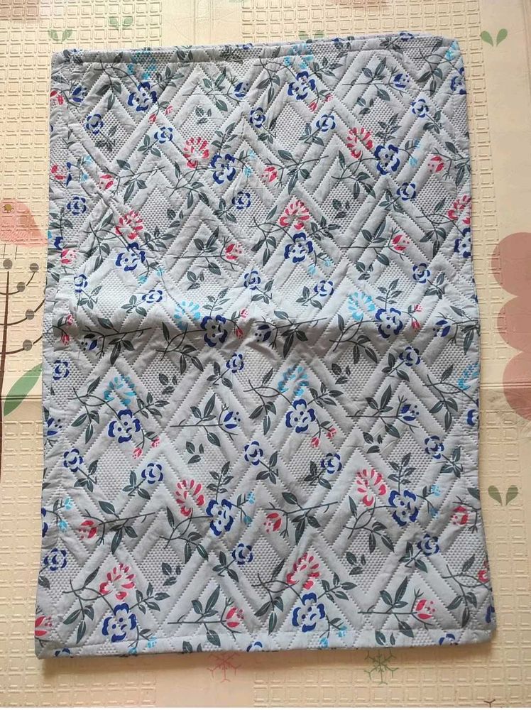 Quilted Floral pillow cover