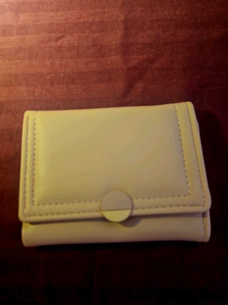 Pink Trifold Wallet