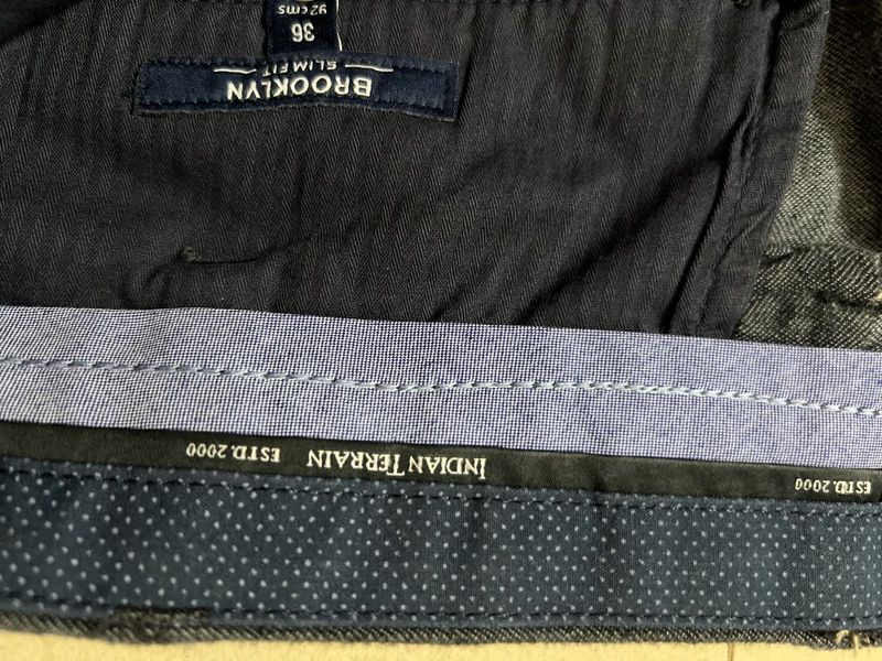 Indian Terrain Slim Fit Pants