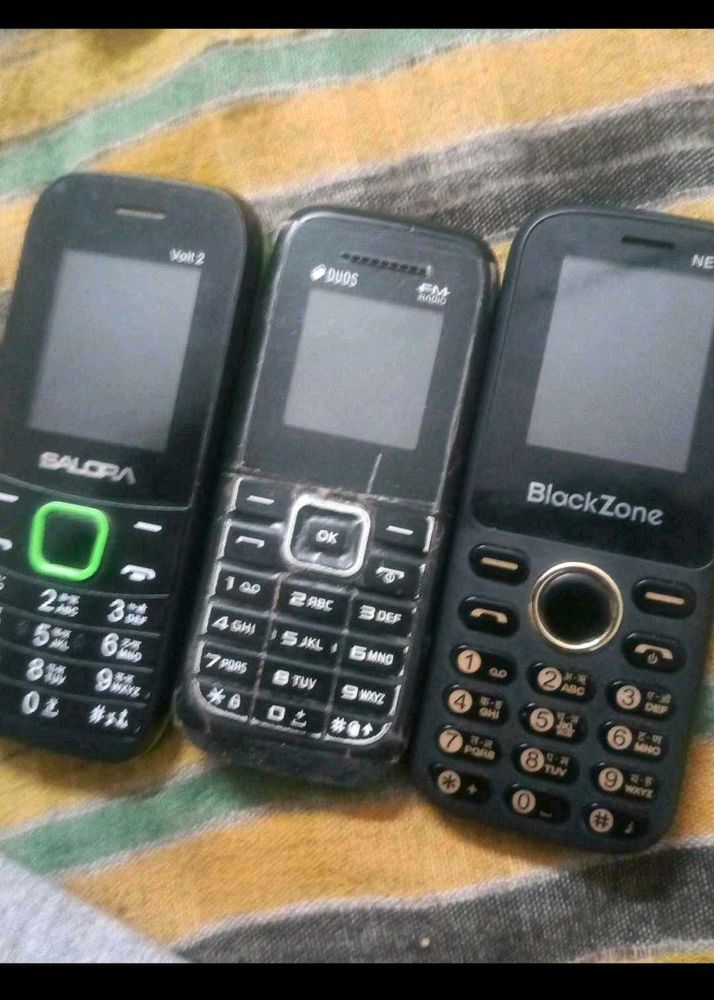 Old Mobile Phones - 3 Units